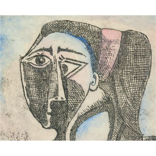 Pablo Picasso Spanish Signed Litho on Paper Z/A
