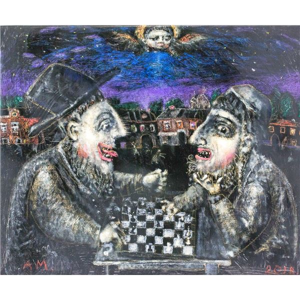 Andrei Medvedev 1960- Russian Oil on Canvas 2018
