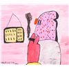 Image 1 : Philip Guston Canadian-American Oil on Canvas