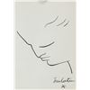 Image 1 : Jean Cocteau French Cubist Ink on Paper