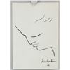 Image 2 : Jean Cocteau French Cubist Ink on Paper