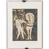 Image 2 : Diego Rivera Mexican Signed Linocut on Paper 40/75