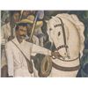 Image 3 : Diego Rivera Mexican Signed Linocut on Paper 40/75