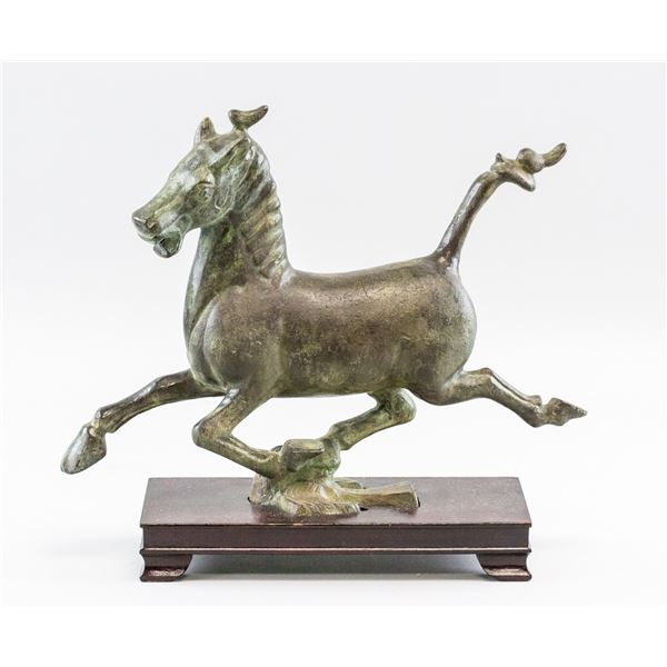 Chinese Bronze Flying Horse Statue