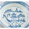 Image 5 : Three Chinese Blue & White Porcelain Plates 18th C