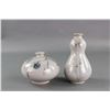 Image 1 : Lot of Two Korean Porcelain Vase Signed by Artist