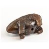 Image 3 : Chinese Archaistic Brown Jade Carved Pig Pendant