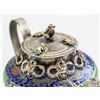 Image 3 : Jade Teapot with Silver Trimming and Lid