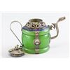 Image 5 : Jade Teapot with Silver Trimming and Lid