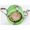 Image 6 : Jade Teapot with Silver Trimming and Lid