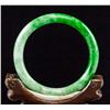 Image 1 : Chinese Green Jadeite Bangle with GIA Certificate