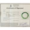 Image 6 : Chinese Green Jadeite Bangle with GIA Certificate