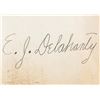 Image 2 : Ed Delahanty 1867-1903 American Autograph Card