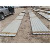 Image 1 : Approx 4432 Square Feet of Grey Used Sheet Metal Cladding - 2 Bundles 60 Pcs 24" W x 25" L - One Mon