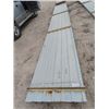 Image 2 : Approx 4432 Square Feet of Grey Used Sheet Metal Cladding - 2 Bundles 60 Pcs 24" W x 25" L - One Mon