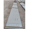 Image 2 : Approx 4408 Square Feet Grey Used Sheet Metal Cladding - 60 Sheets 24" x 25' Long- 2 Bundles - One M