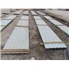 Image 1 : Approx 4383 Square Feet of Grey Sheet Metal Cladding - 60 Sheets 24" x 24.5' L- 2 Bundles - One Mone