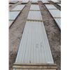 Image 2 : Approx 4383 Square Feet of Grey Sheet Metal Cladding - 60 Sheets 24" x 24.5' L- 2 Bundles - One Mone