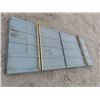 Image 1 : Approx 230 Square Feet  Used Dark Grey Sheet Metal Cladding 7'.7" L  - 31 Sheets - 1 Bundle - One Mo