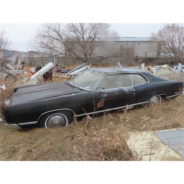 69 Ford Galaxy 500 2 Door -390 Engine- Parked Running But Stored Outdoors