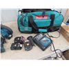 Image 3 : Makita Cordless Tools, Recip Saw, Jig Saw, Circ Saw, Angle Grinder, Flashlight, Charger, 4 Batteries