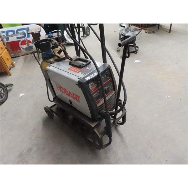 Hobart 140 Mig Welder on Cart