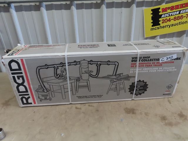 New Ridgid Dust Collector System