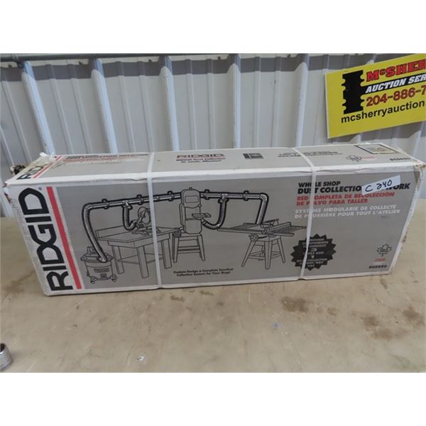 New Ridgid Dust Collector System