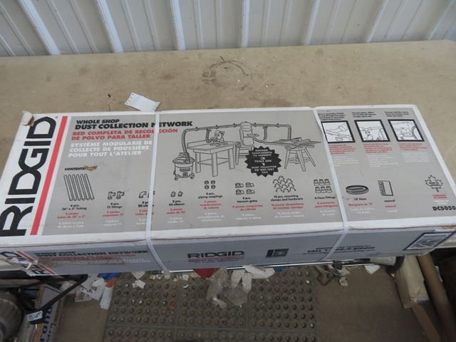 New Ridgid Dust Collector System