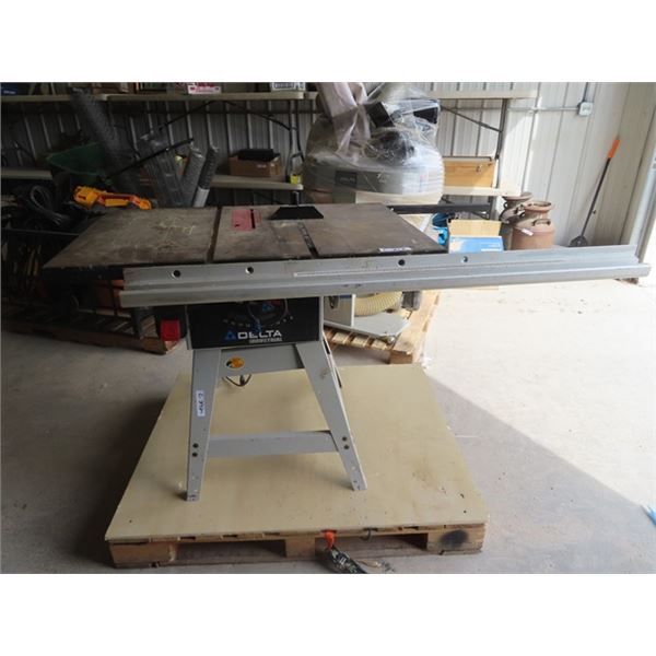 Delta Industrial Table Saw 1/2 HP