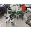 Image 1 : 2 Yard Fertilizer Spreaders & 2 Bottle Sprayers