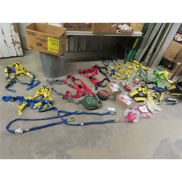 Large Amount of Safety Harness, & Fall Limiter