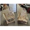 Image 1 : 2 Diamond Willow Chairs