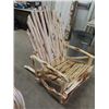 Image 3 : 2 Diamond Willow Chairs