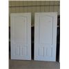 Image 1 : 2 - 36" Wide Exterior Fiberglass Doors