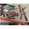 Image 2 : Odd & Ends Tools, Cutters, Vice Grips, Screwdrivers, Pipe Bender, Crescent Wrenches Plus More!