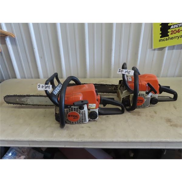 2 Stihl Chainsaw 1) MS 170 1) 017