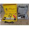 Image 1 : Power Fist 18" Laser Level Kit, & Air Brad Nailer Both w Cases