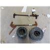 Image 1 : 2 Partial Rolls Barbed Wire & 2 Fence Wire Stretchers