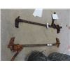 Image 3 : 2 Partial Rolls Barbed Wire & 2 Fence Wire Stretchers