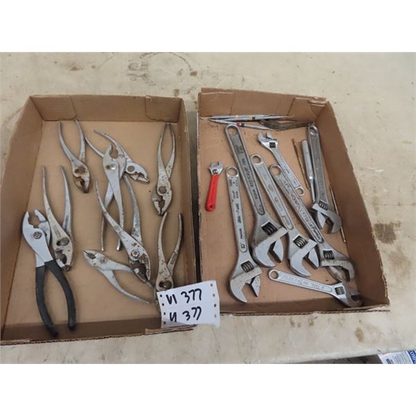 Crescent Wrenches, Pliers, Feeler & Gauges Picks