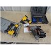 Image 1 : 4 Air Tools - Paslode Coil Roofing Nailer, & 3 Brad Nailers