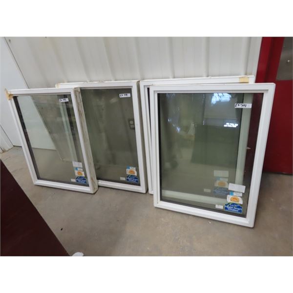 (EK) 4 Matching New Windows 29" x 37"