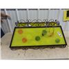 Image 1 : Pool Table Stained Glass Light Fixture