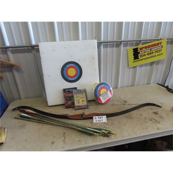 Bow & Arrows, Targets Plus More!