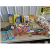 Image 1 : New Wagner Power Painter Attachment, Paint Brushes, Scrapers, String, Caulking Gun, Saw Plus More!