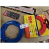 Image 2 : 2- 100' Fish Tape, Screw Drivers, Pry Bar Set, Plus More