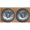 Image 1 : silver steer head conchos