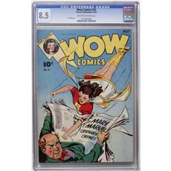 Wow Comics #25 (Fawcett, 1944) CGC VF+ 8.5 Cream