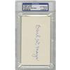 Image 1 : Carl Mays Signed Index Card, PSA Authentic.This